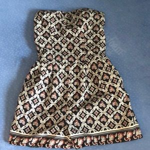 Forever 21 strapless romper